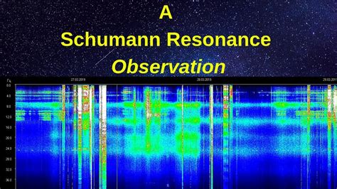 In particular, variations in blood pressure may be to a certain degree determined and correlated with the changes in the frequency and amplitude of the harmonics. . Schumann resonance monitor